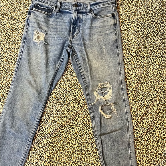 Hollister light sky blue ripped jeans - Picture 3 of 3